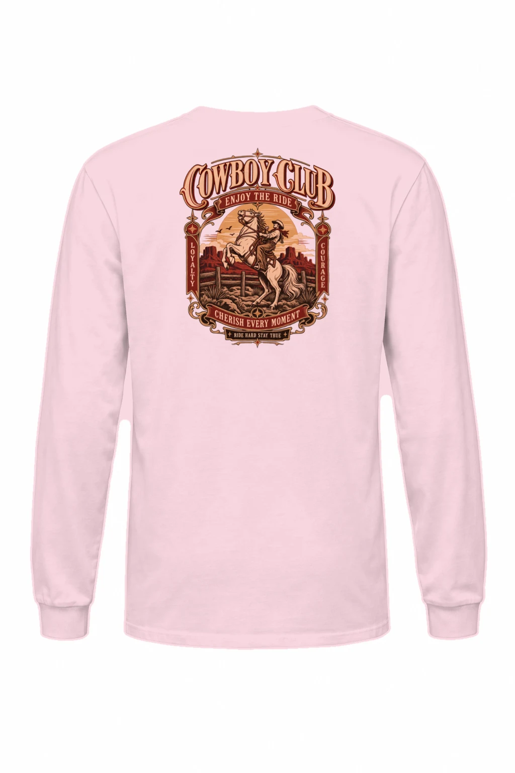 "Cowboy Code" Unisex Longsleeve T-shirt | Gildan 2400