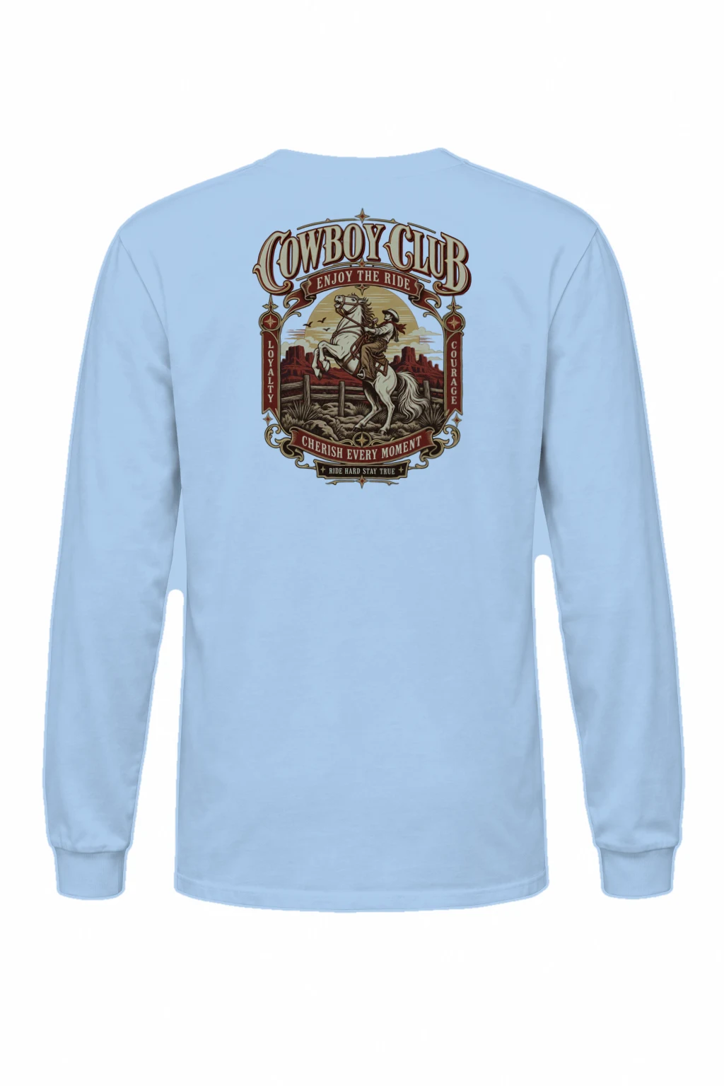 "Cowboy Code" Unisex Longsleeve T-shirt | Gildan 2400