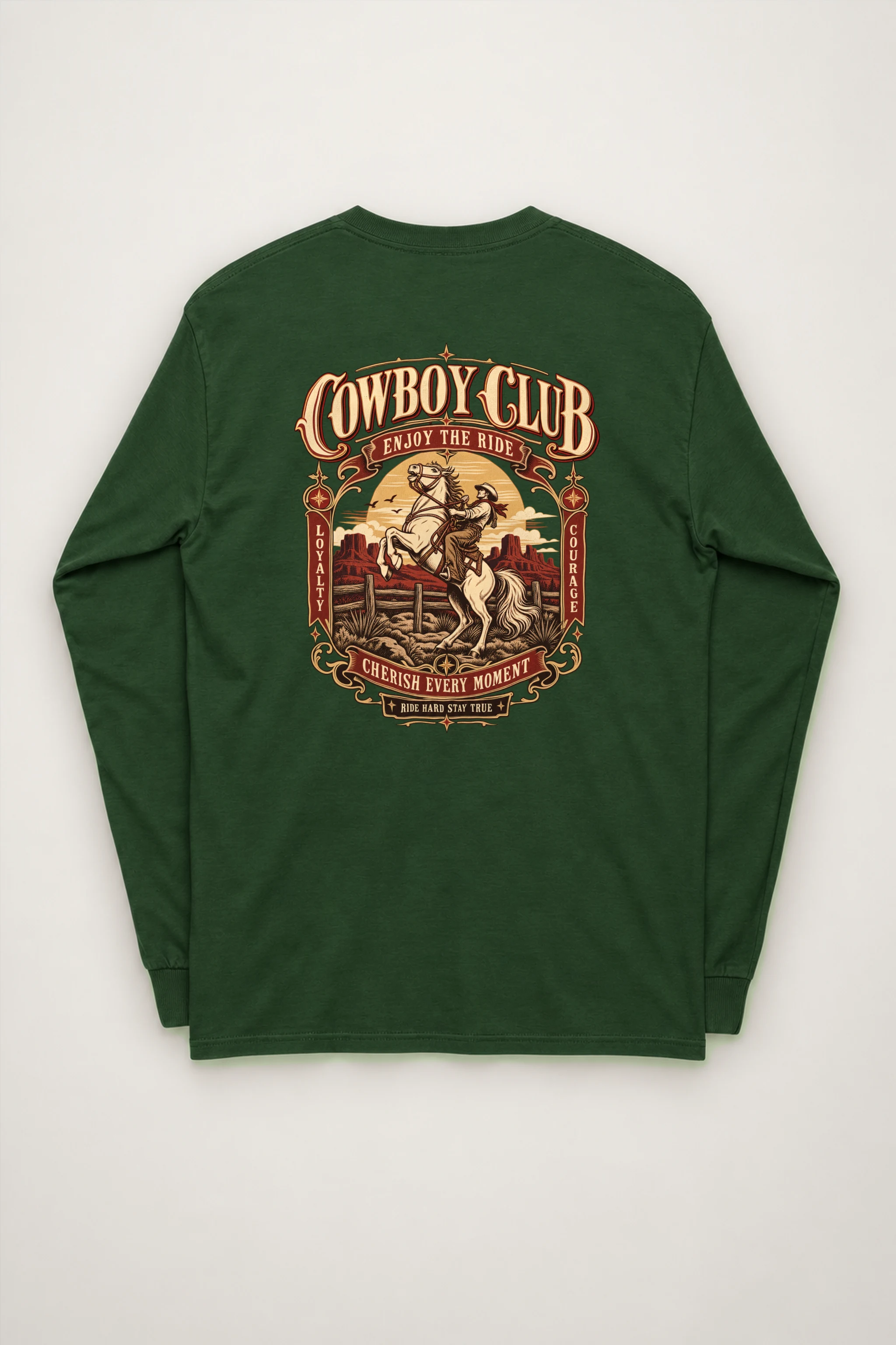 "Cowboy Code" Unisex Longsleeve T-shirt