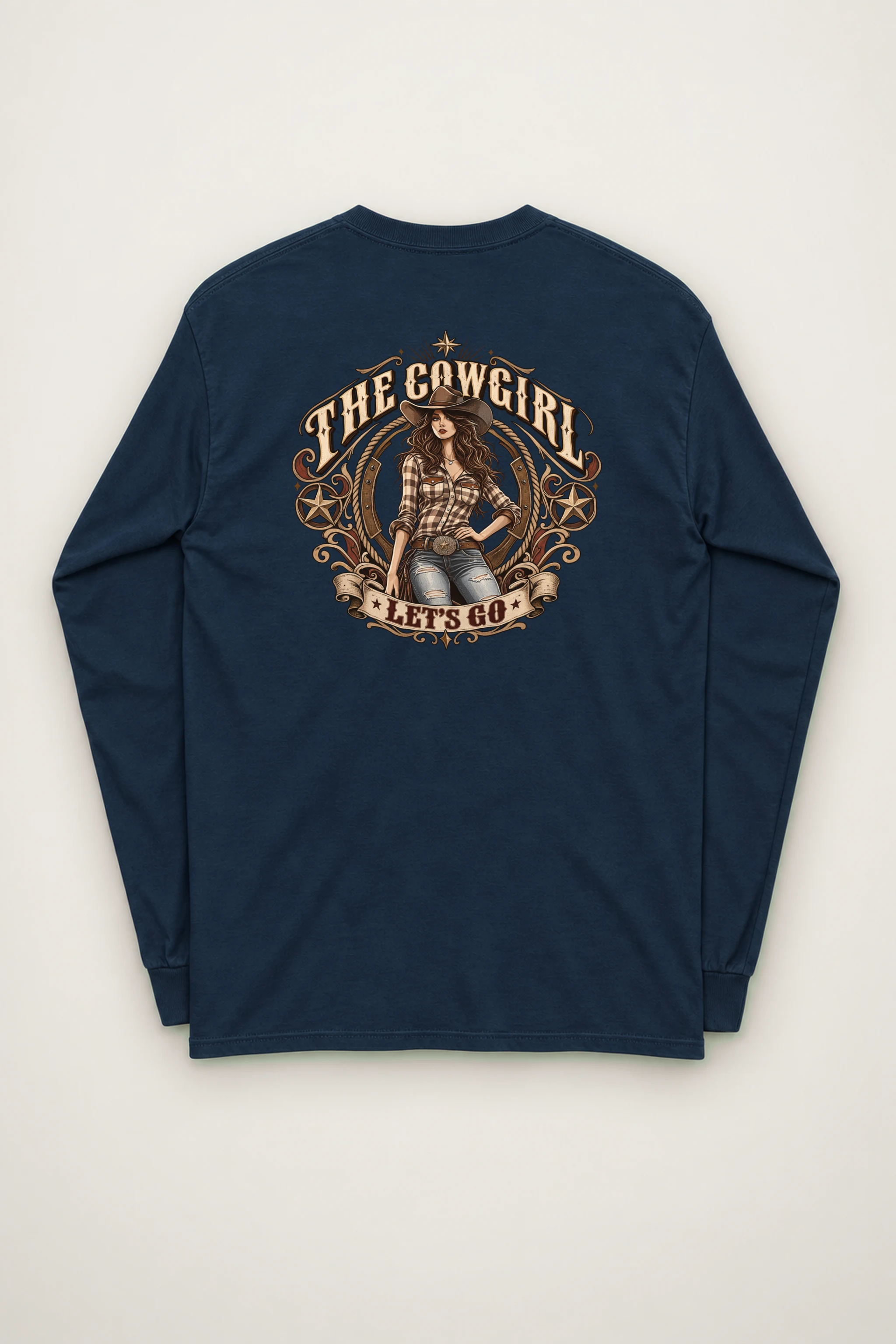 "Cowgirl Let's Go" Unisex Longsleeve T-shirt