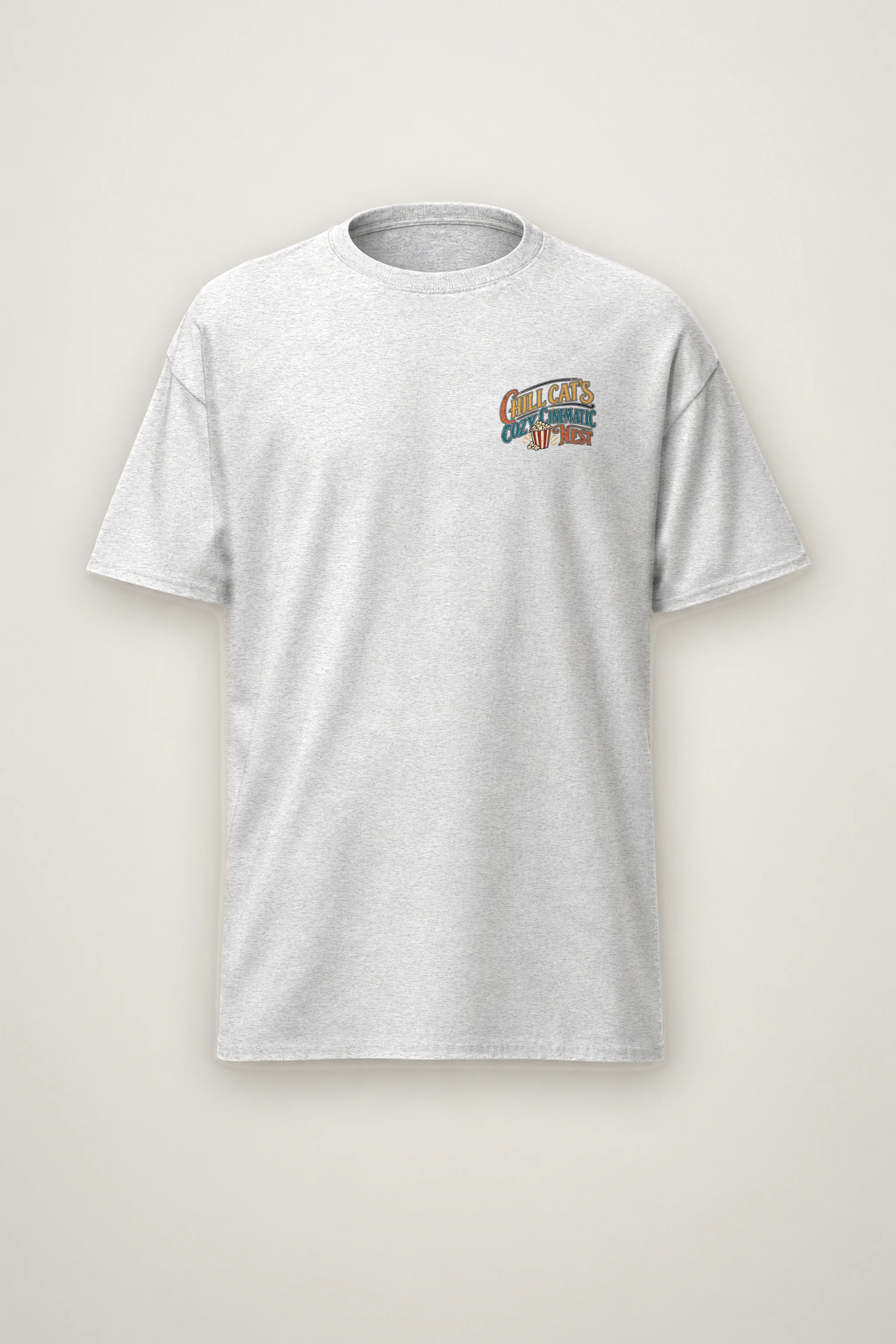 "Cozy Cinematic Nest" Heavyweight Unisex Crewneck T-shirt