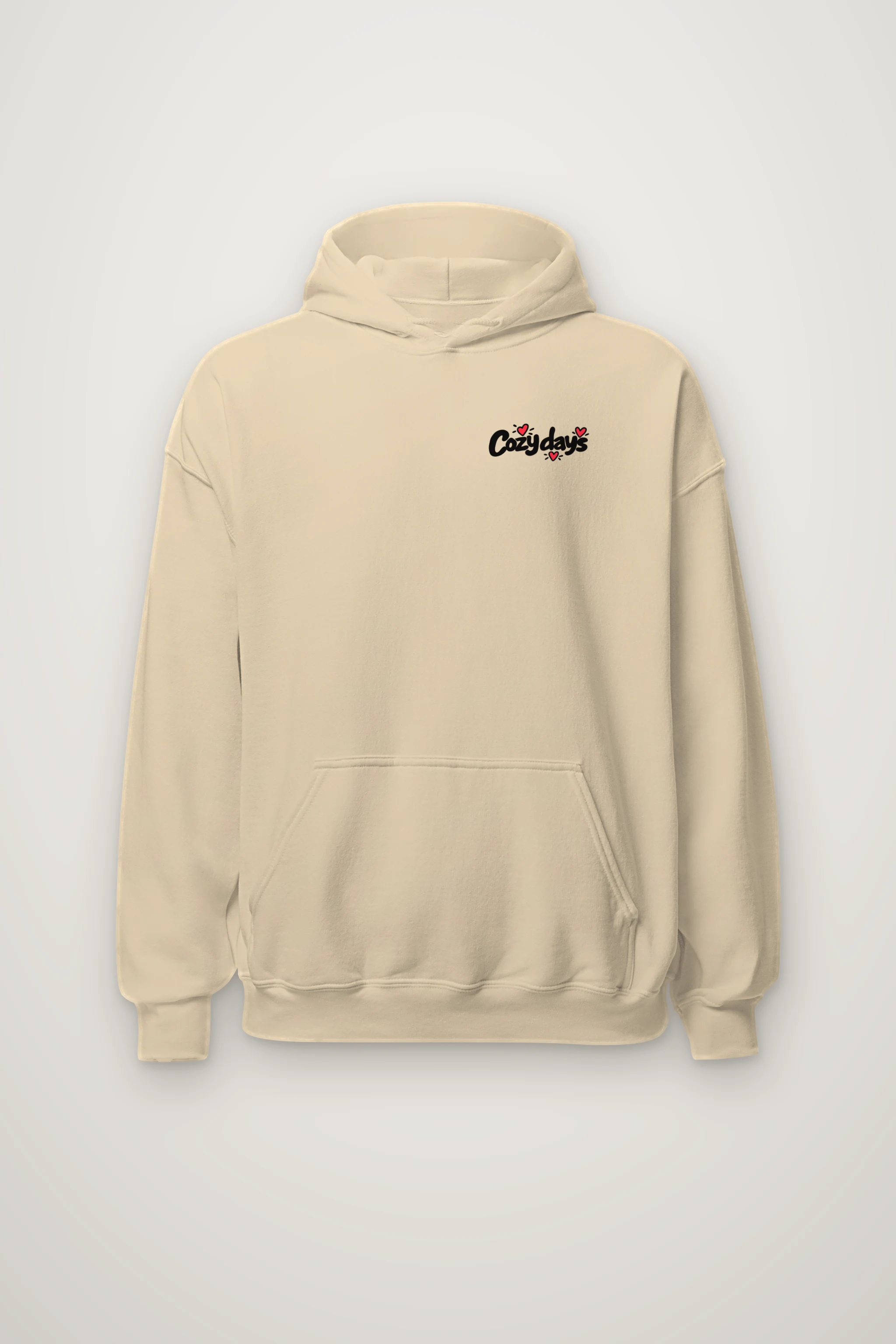 "Cozy Days Happy Paws" Heavy Blend Unisex Pullover Hoodie