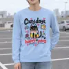 "Cozy Days Happy Paws" Unisex Longsleeve T-shirt