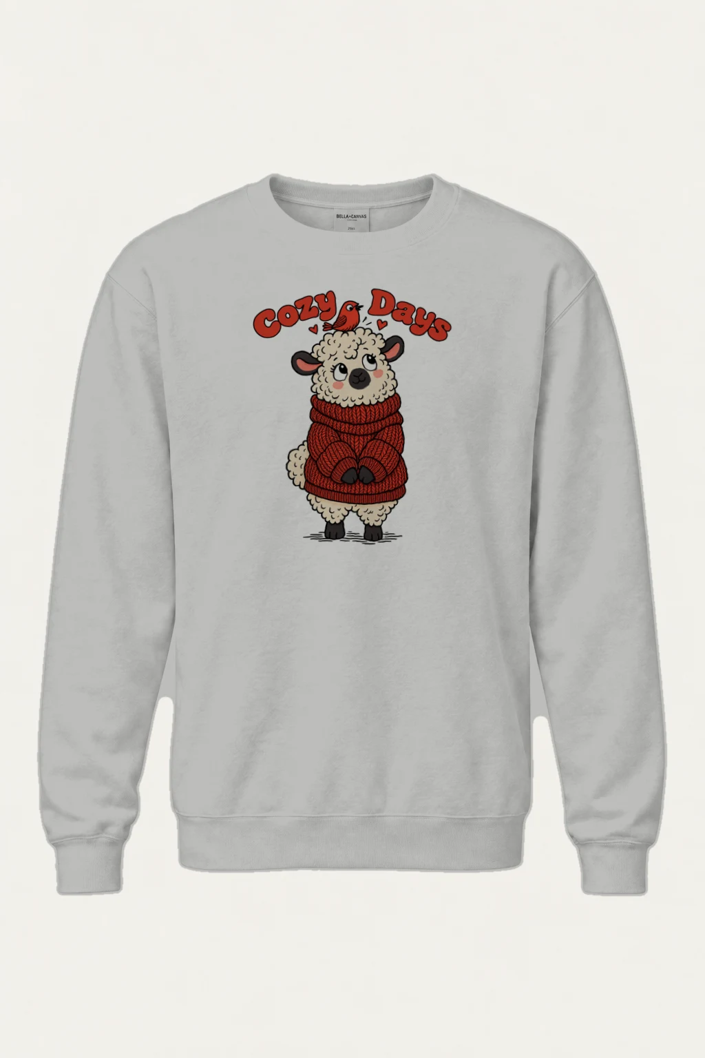 "Cozy Days Sheep" Heavy Blend Unisex Crewneck Sweatshirt | Gildan 18000