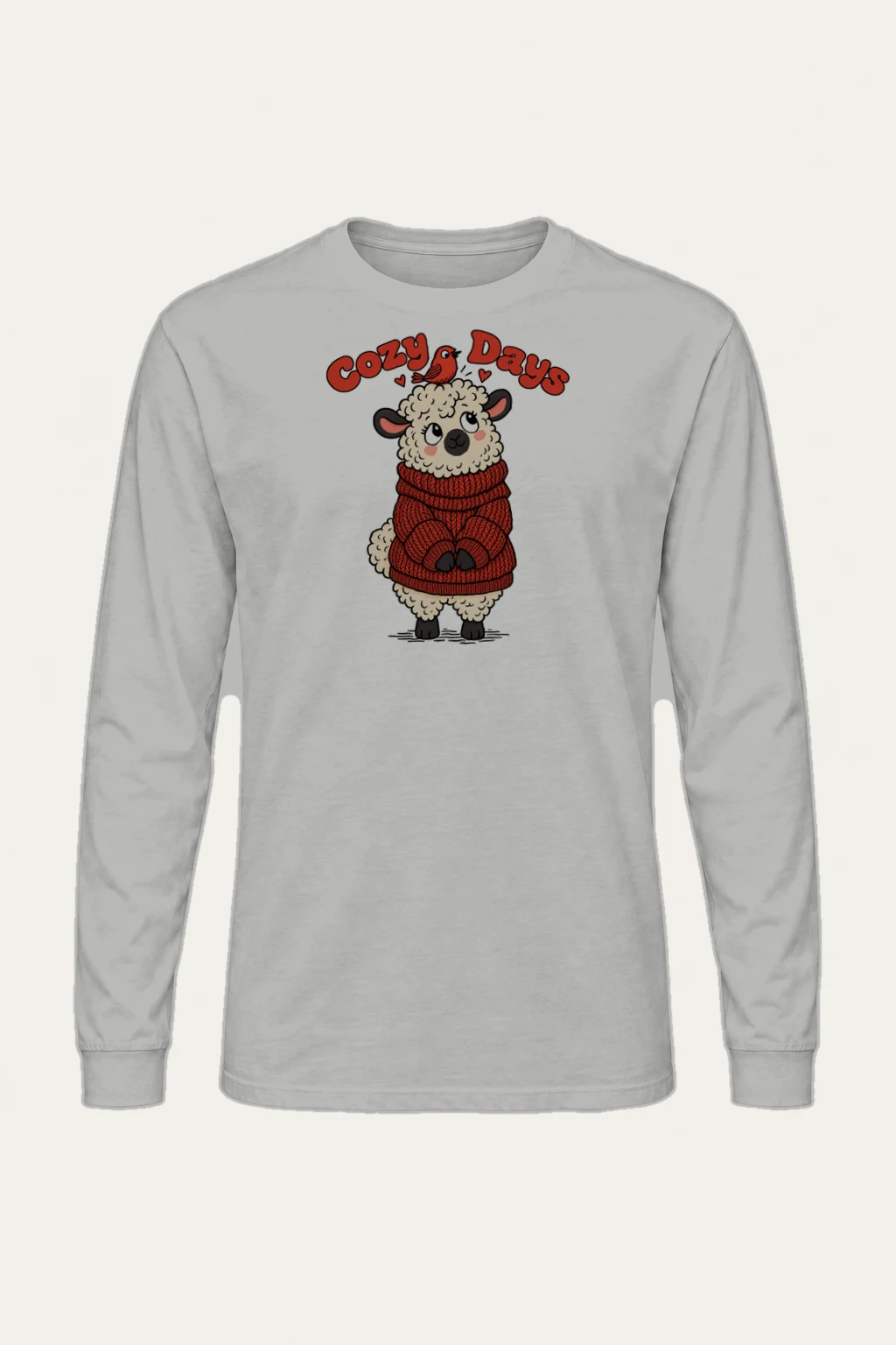 "Cozy Days Sheep" Unisex Longsleeve T-shirt | Gildan 2400
