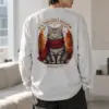 "Cozy Season Cat" Unisex Longsleeve T-shirt | Gildan 2400