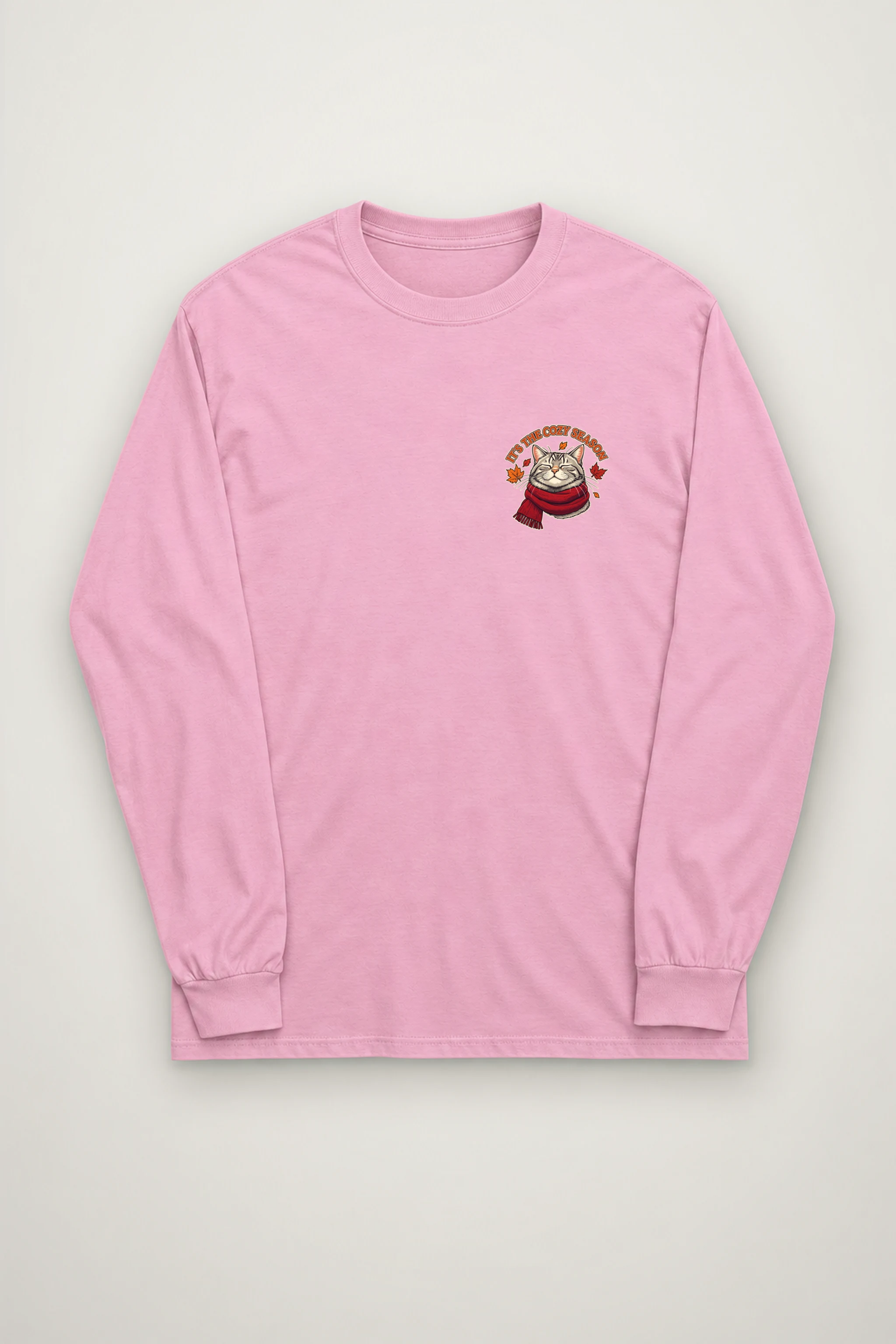 "Cozy Season Cat" Unisex Longsleeve T-shirt