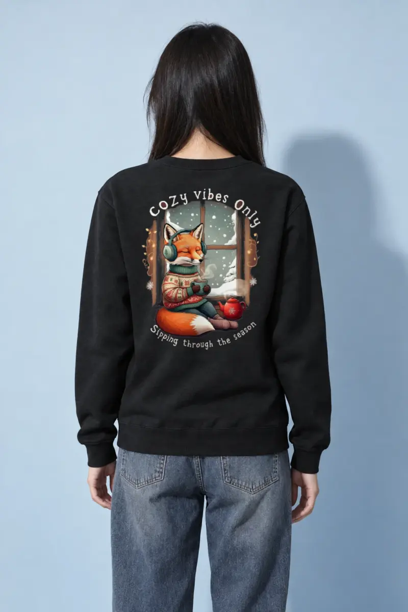 "Cozy Vibes Online" Heavy Blend Unisex Crewneck Sweatshirt | Gildan 18000