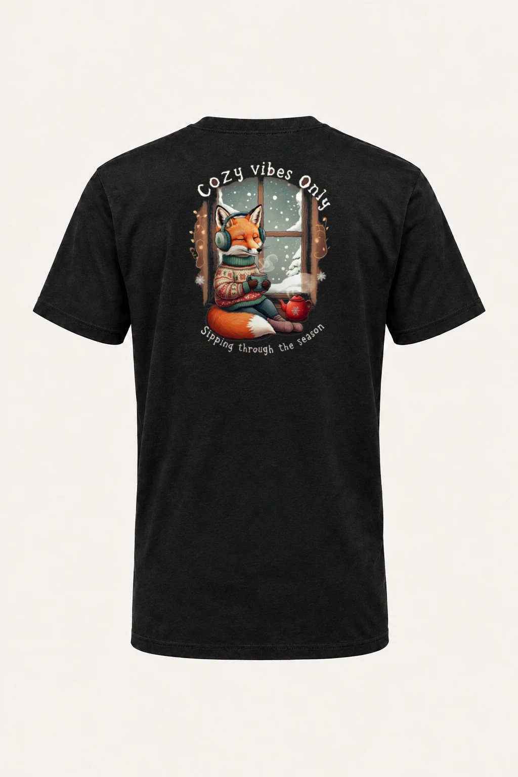 "Cozy Vibes Online" Heavyweight Unisex Crewneck T-shirt | Gildan 5000