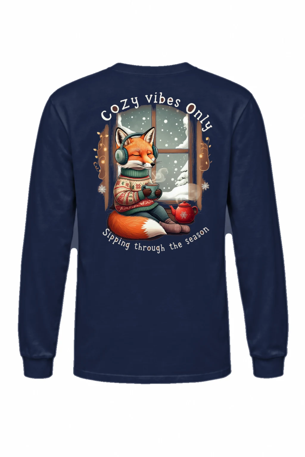 "Cozy Vibes Online" Unisex Longsleeve T-shirt | Gildan 2400