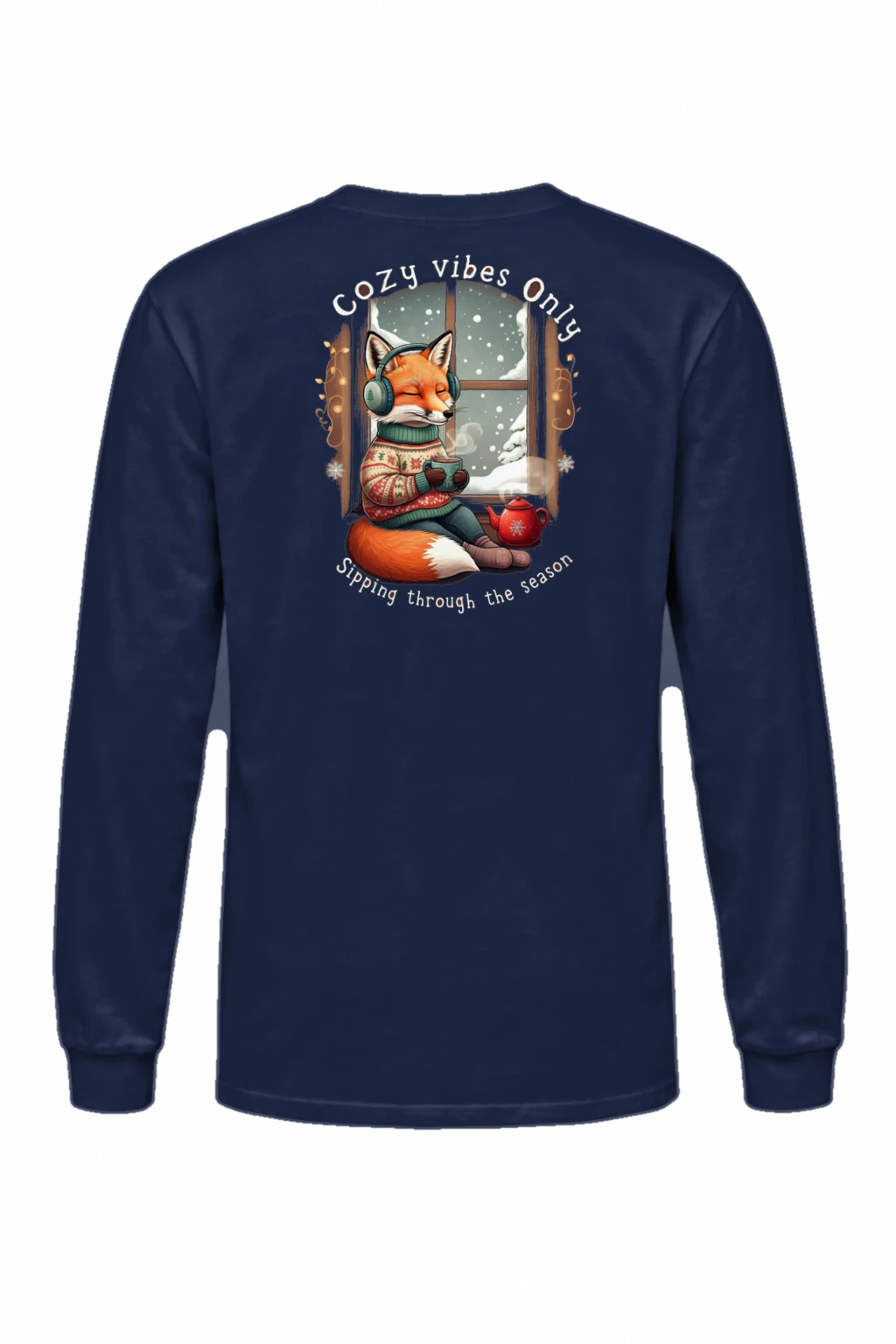 "Cozy Vibes Online" Unisex Longsleeve T-shirt | Gildan 2400