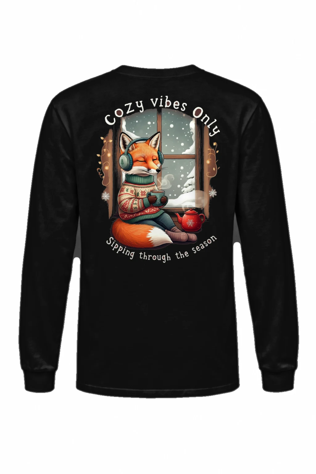 "Cozy Vibes Online" Unisex Longsleeve T-shirt | Gildan 2400