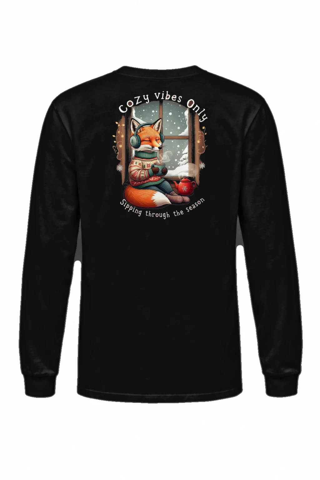 "Cozy Vibes Online" Unisex Longsleeve T-shirt | Gildan 2400