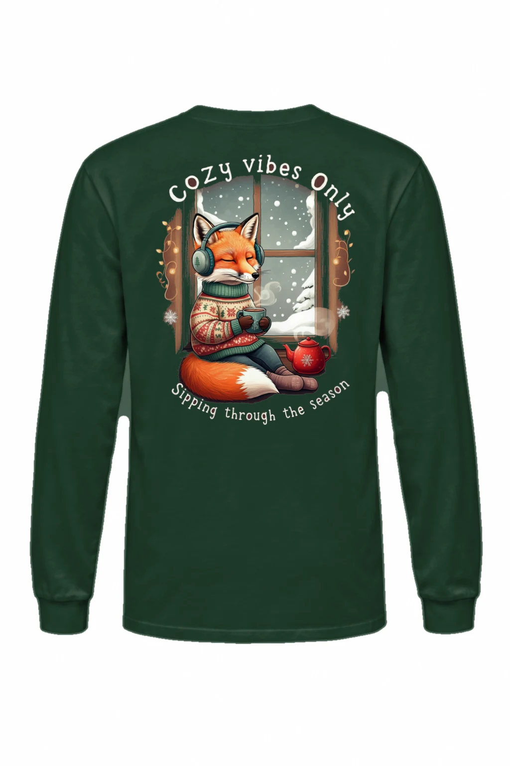 "Cozy Vibes Online" Unisex Longsleeve T-shirt | Gildan 2400