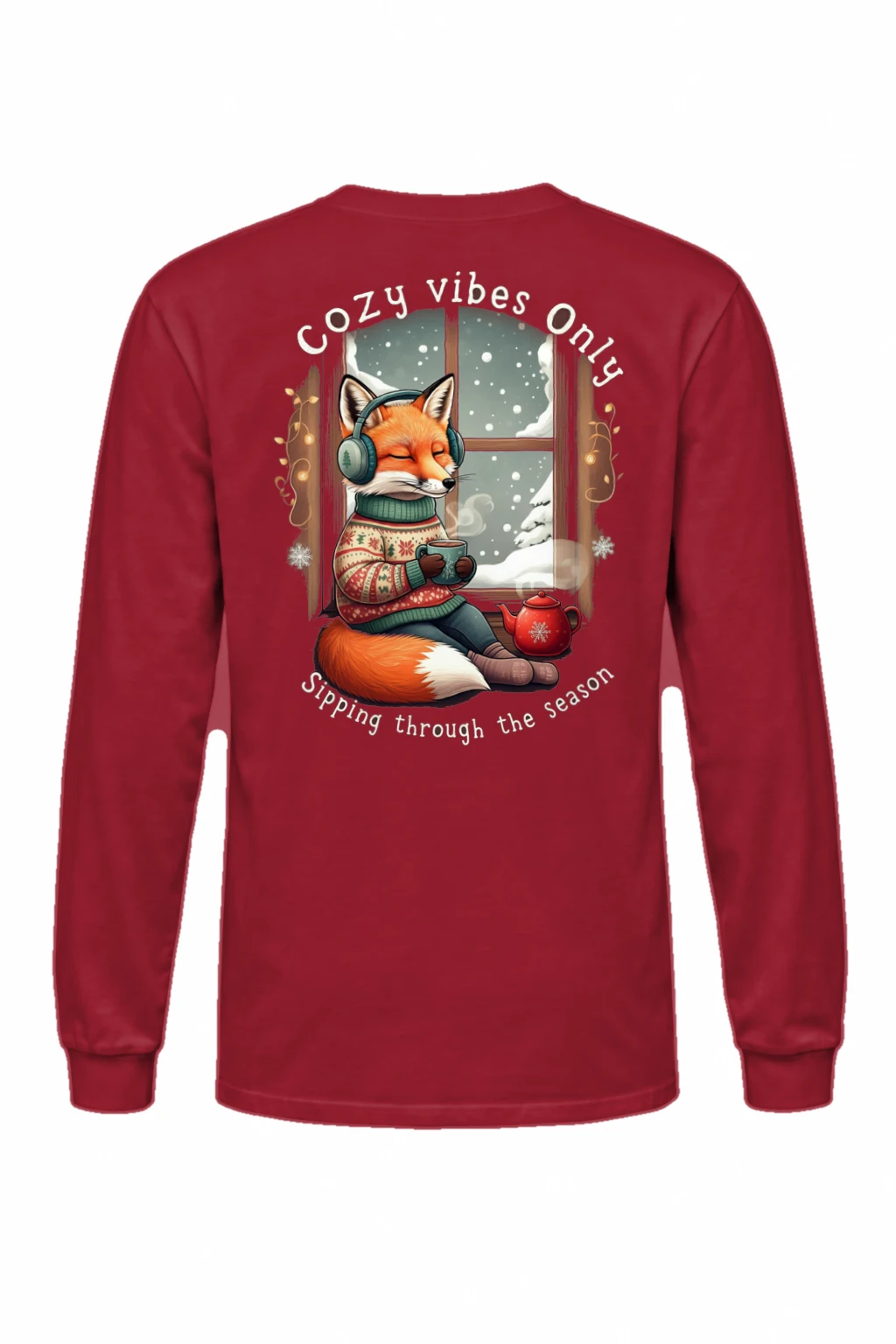 "Cozy Vibes Online" Unisex Longsleeve T-shirt | Gildan 2400