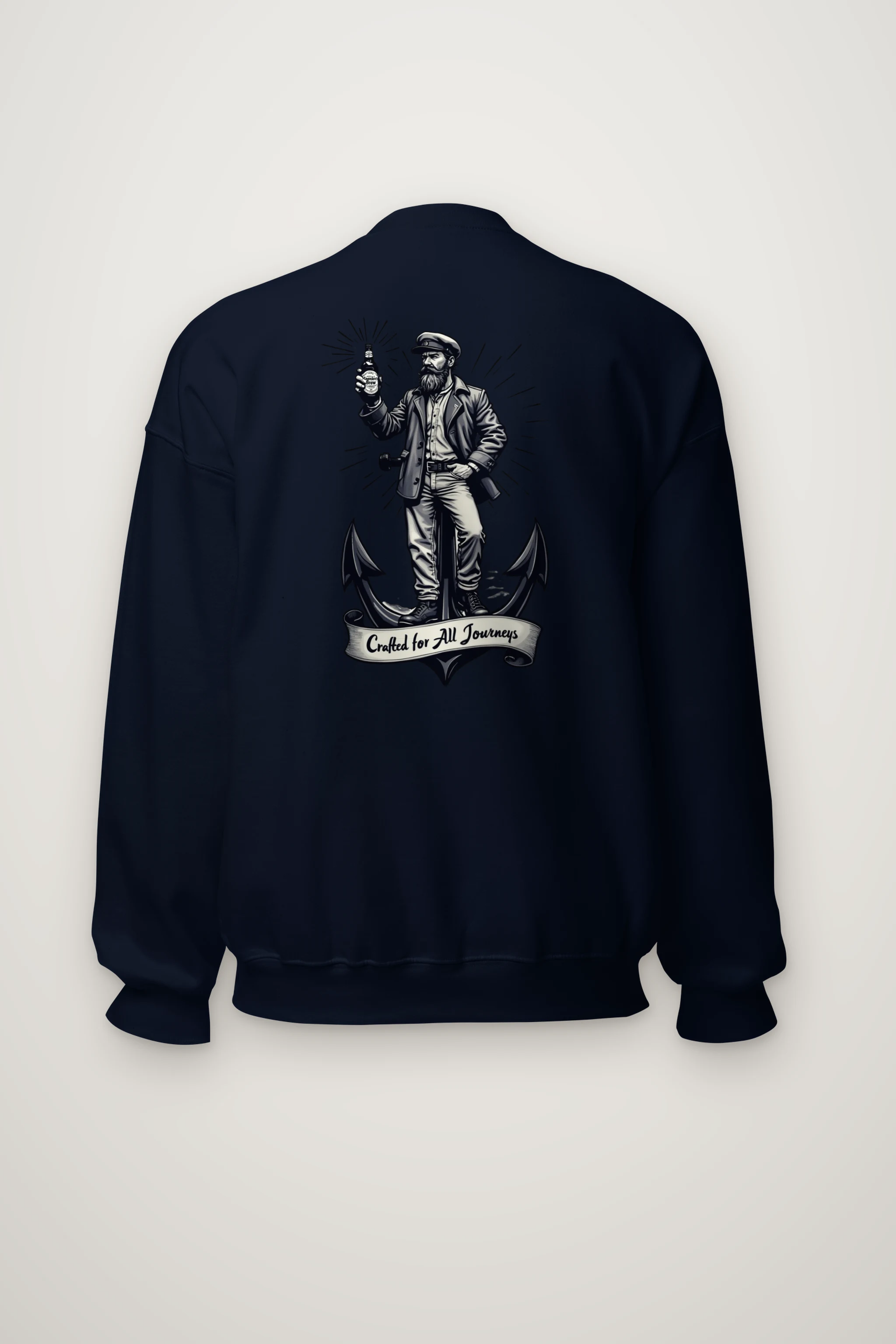 "Crafted For All Journeys" Heavy Blend Unisex Crewneck Sweatshirt