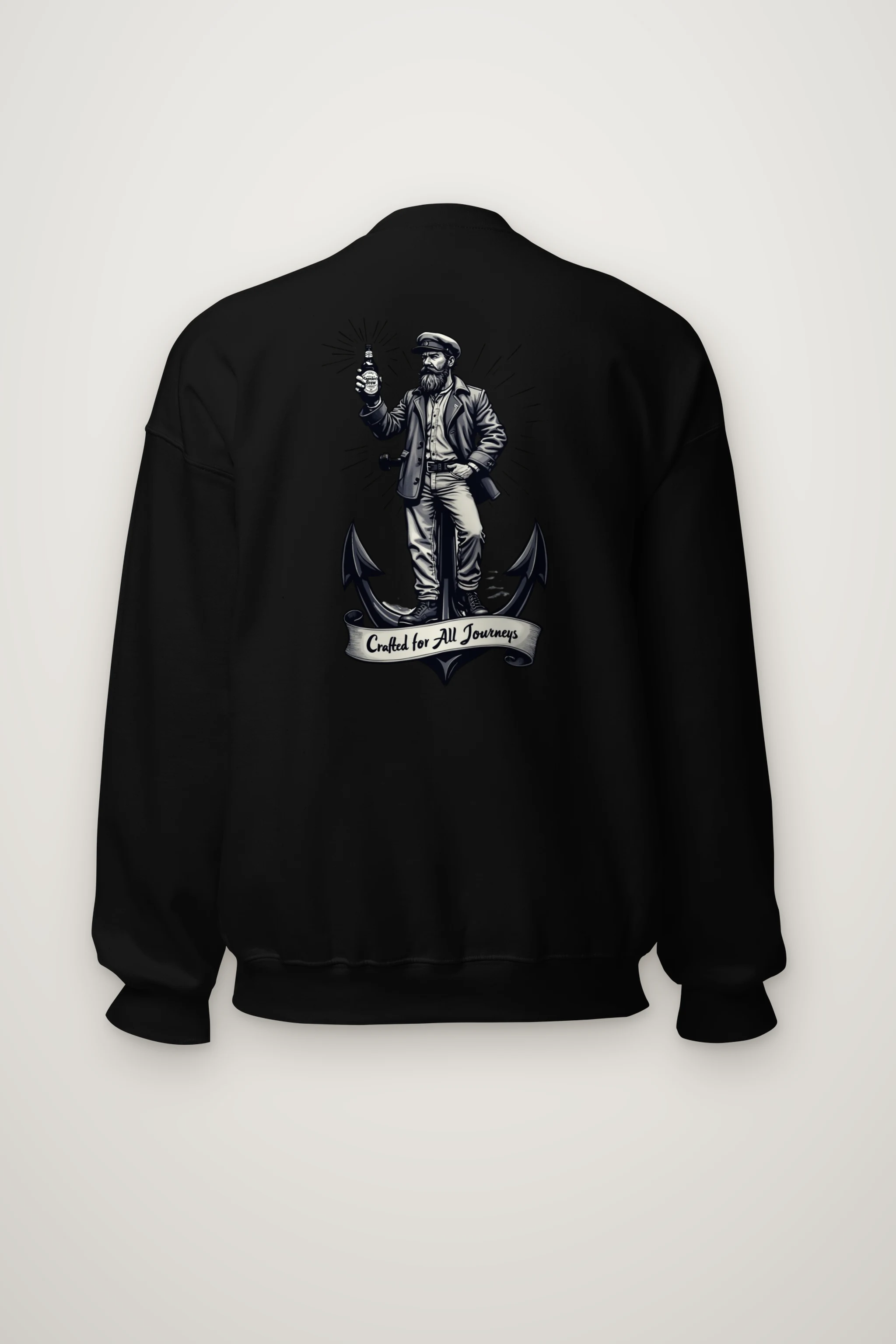 "Crafted For All Journeys" Heavy Blend Unisex Crewneck Sweatshirt