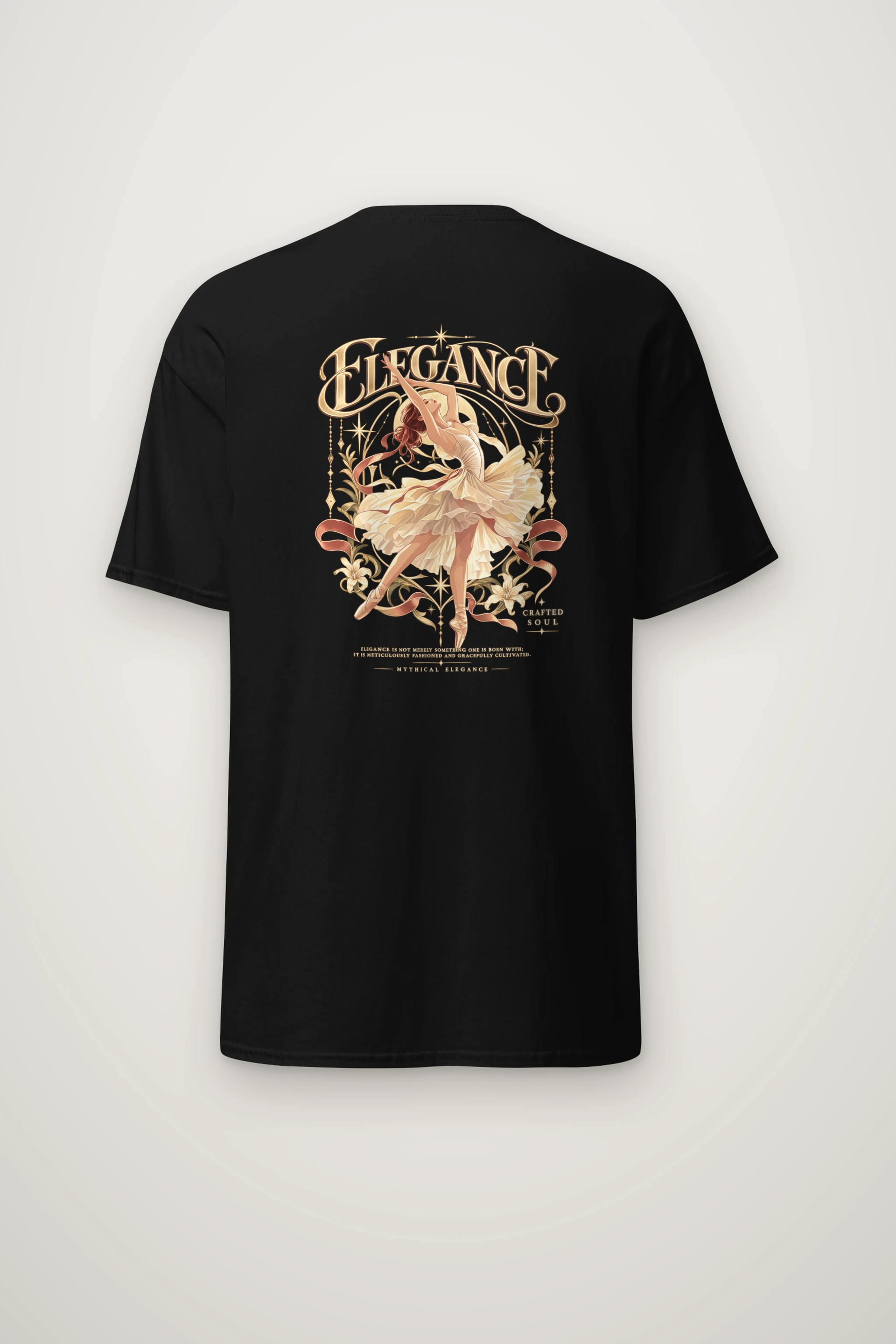 "Crafted Soul" Heavyweight Unisex Crewneck T-shirt