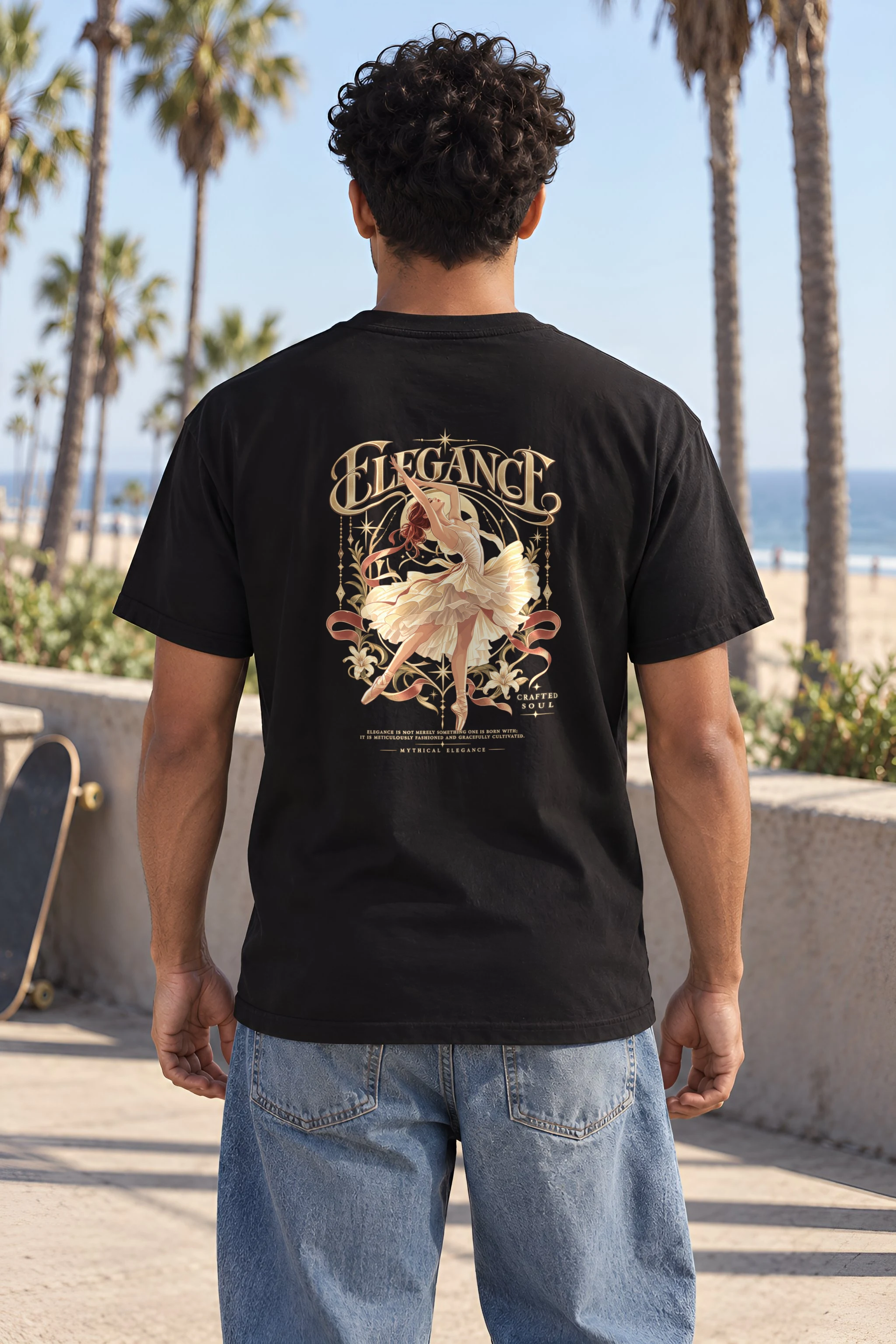 "Crafted Soul" Heavyweight Unisex Crewneck T-shirt