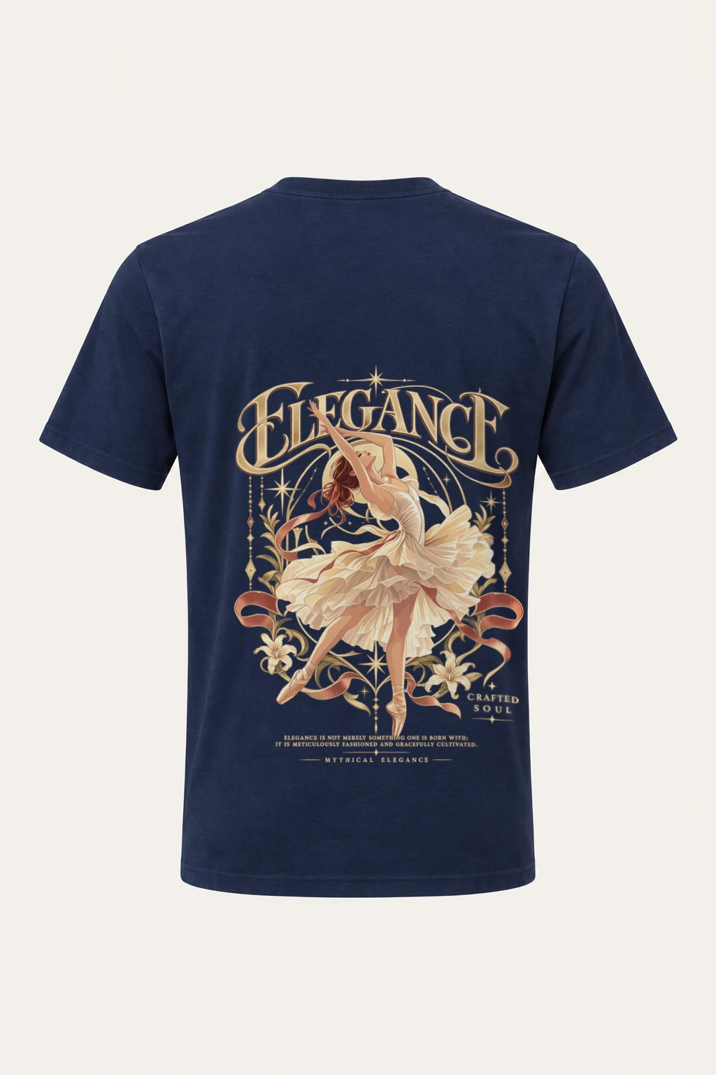"Crafted Soul" Heavyweight Unisex Crewneck T-shirt | Gildan 5000