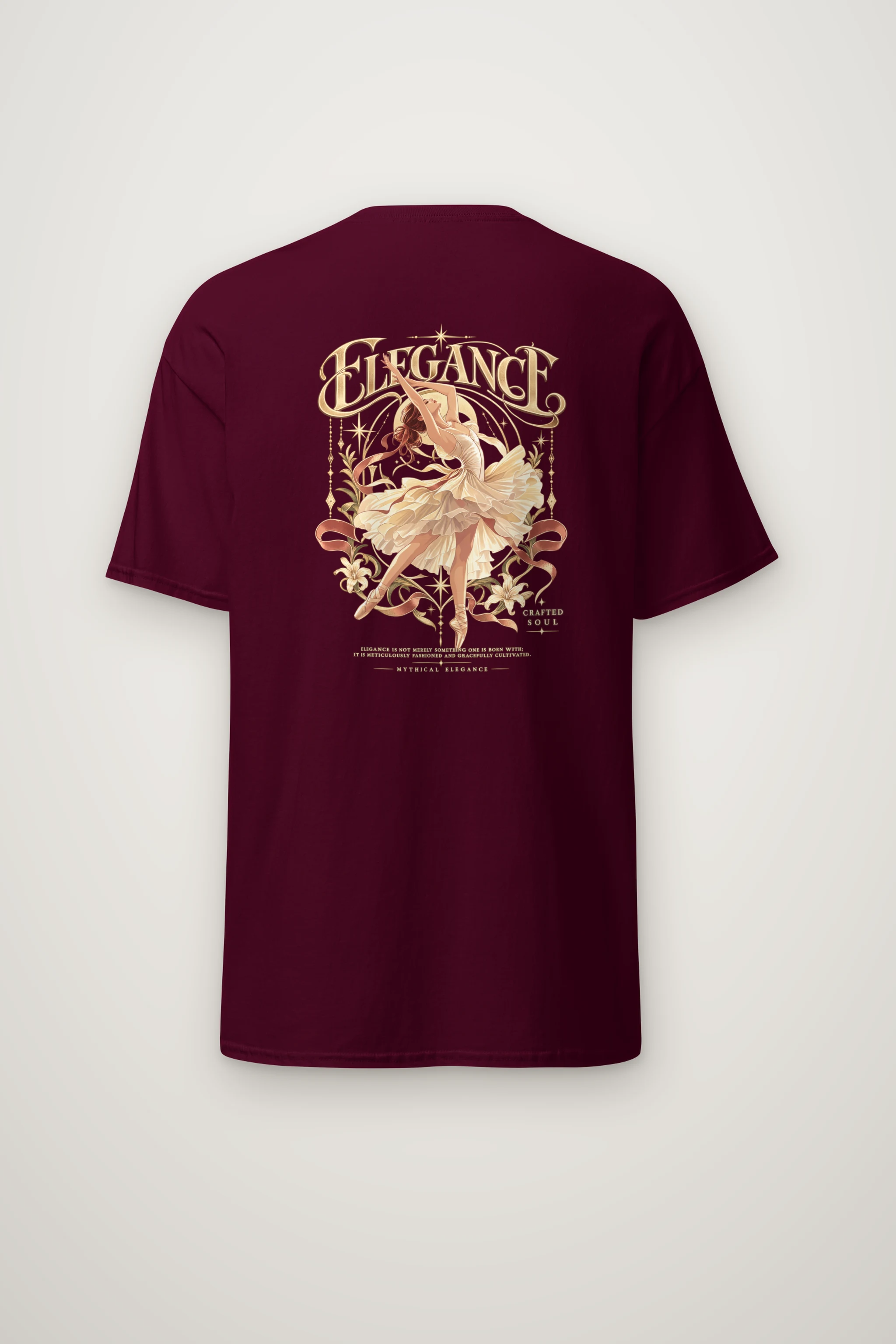 "Crafted Soul" Heavyweight Unisex Crewneck T-shirt