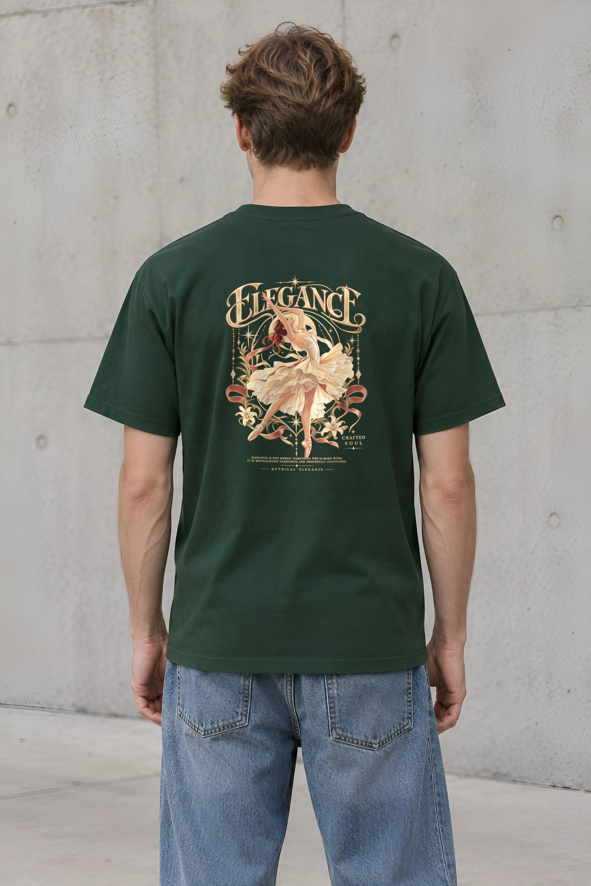 "Crafted Soul" Heavyweight Unisex Crewneck T-shirt