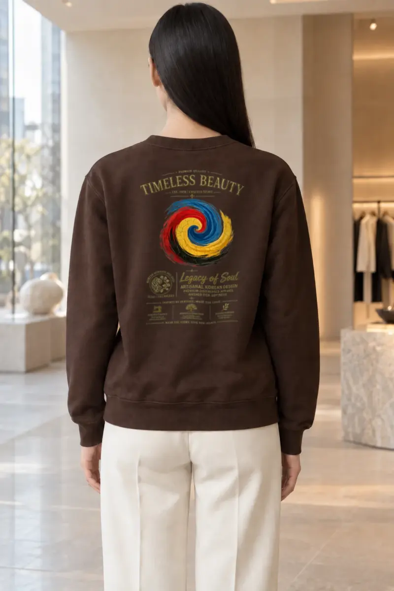 "Crafted Spirit" Heavy Blend Unisex Crewneck Sweatshirt | Gildan 18000