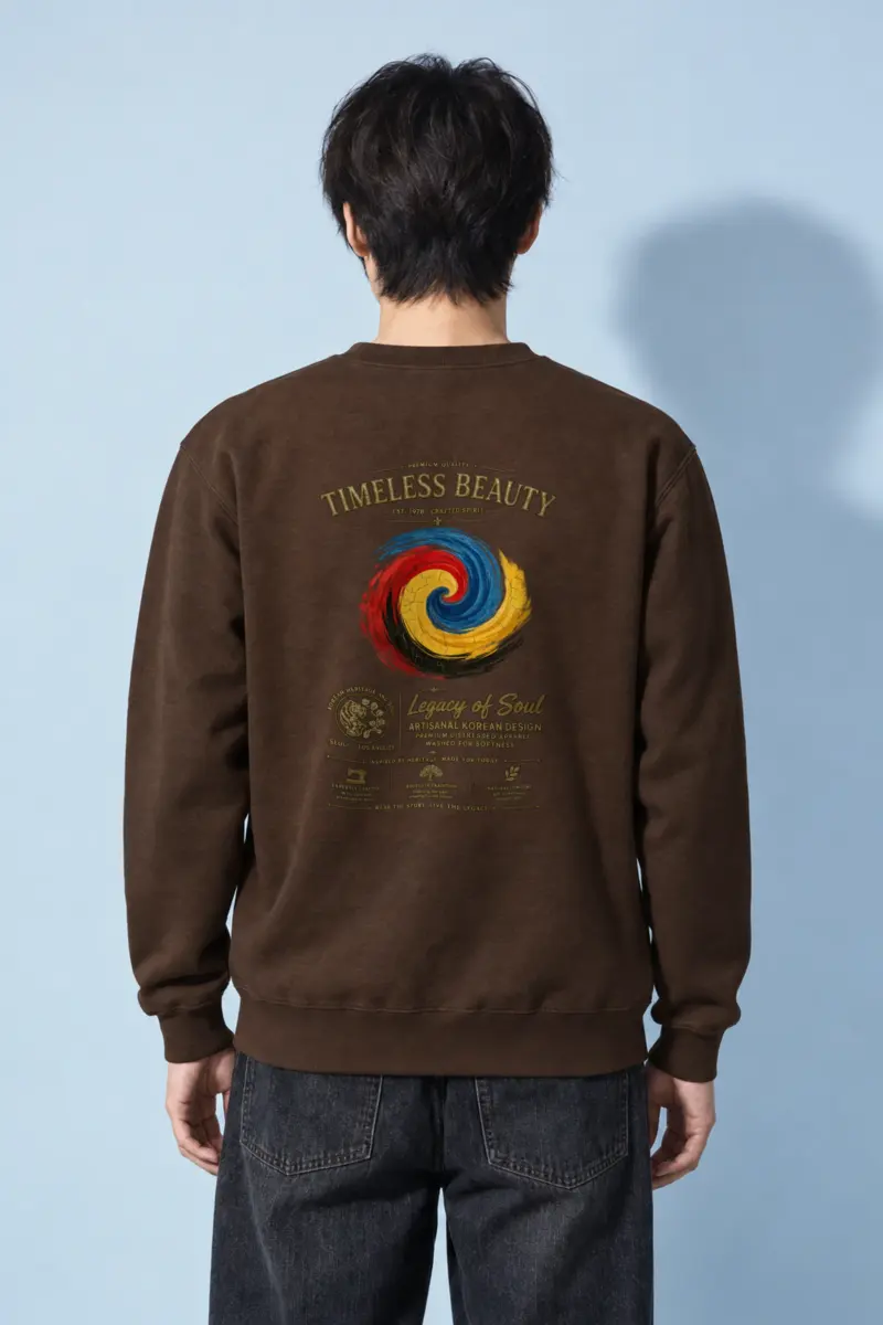 "Crafted Spirit" Heavy Blend Unisex Crewneck Sweatshirt