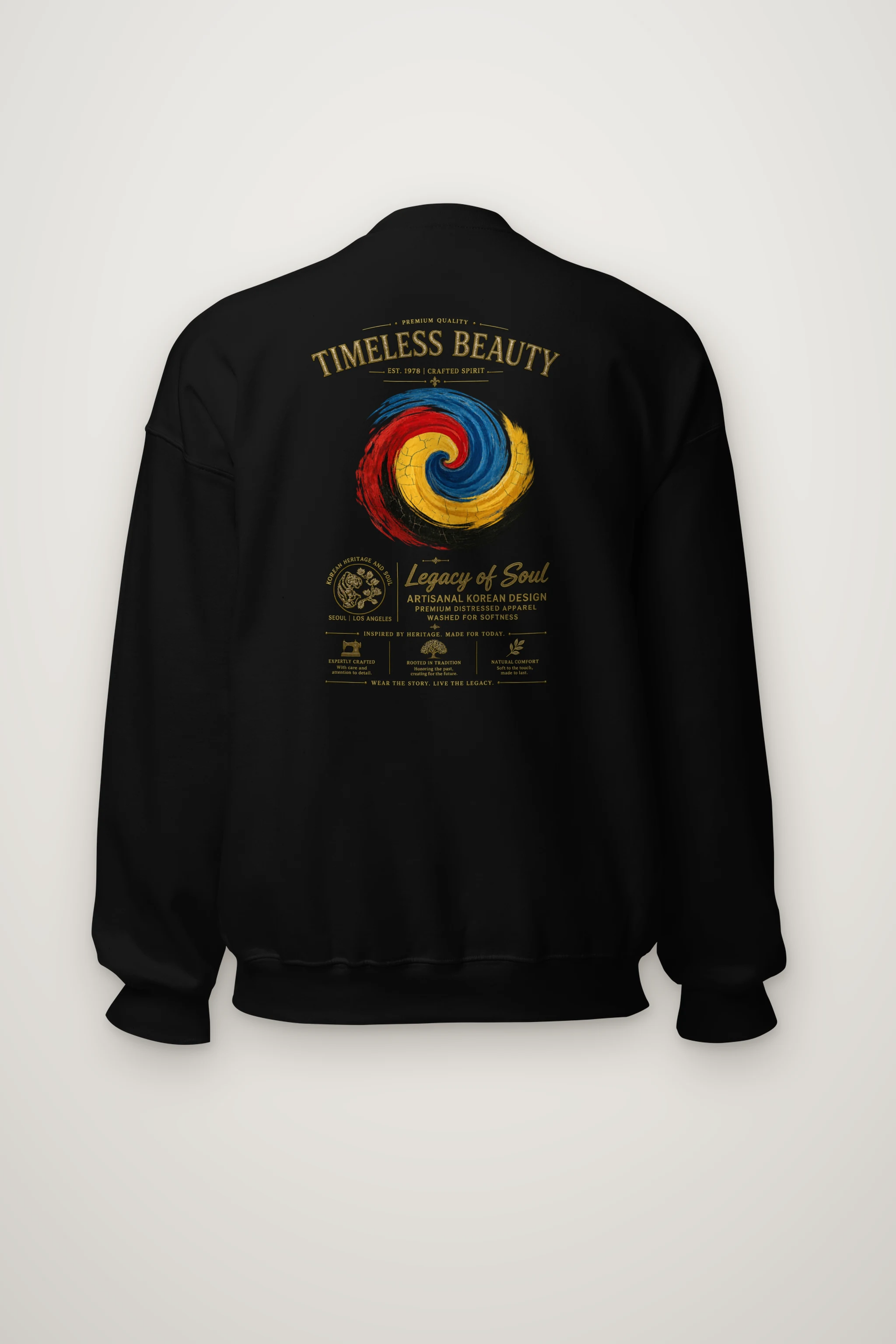 "Crafted Spirit" Heavy Blend Unisex Crewneck Sweatshirt
