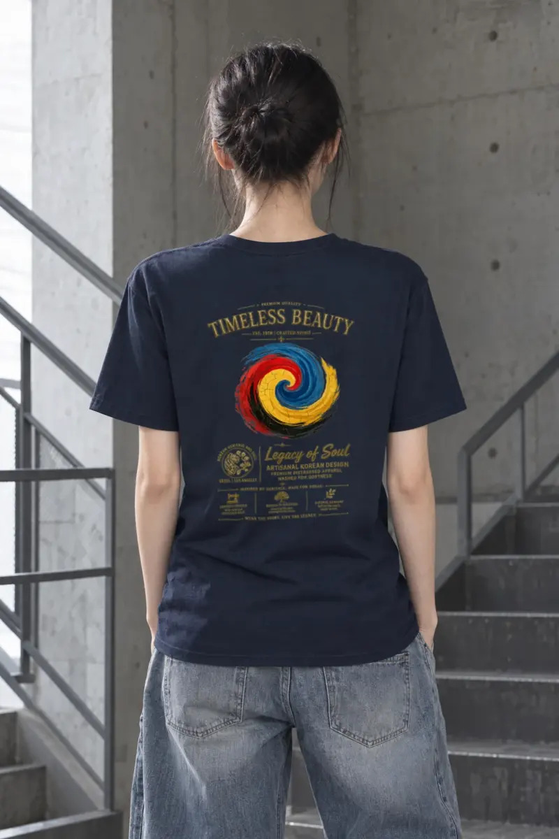 "Crafted Spirit" Heavyweight Unisex Crewneck T-shirt