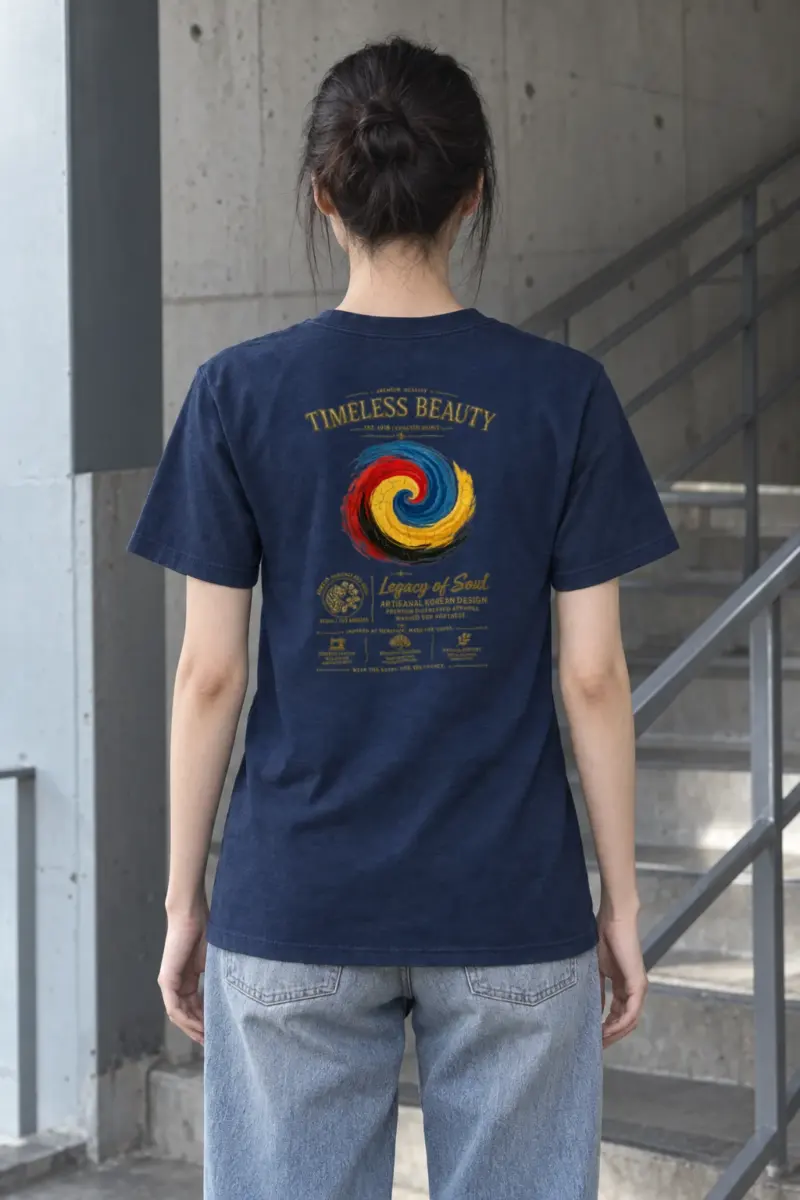"Crafted Spirit" Heavyweight Unisex Crewneck T-shirt