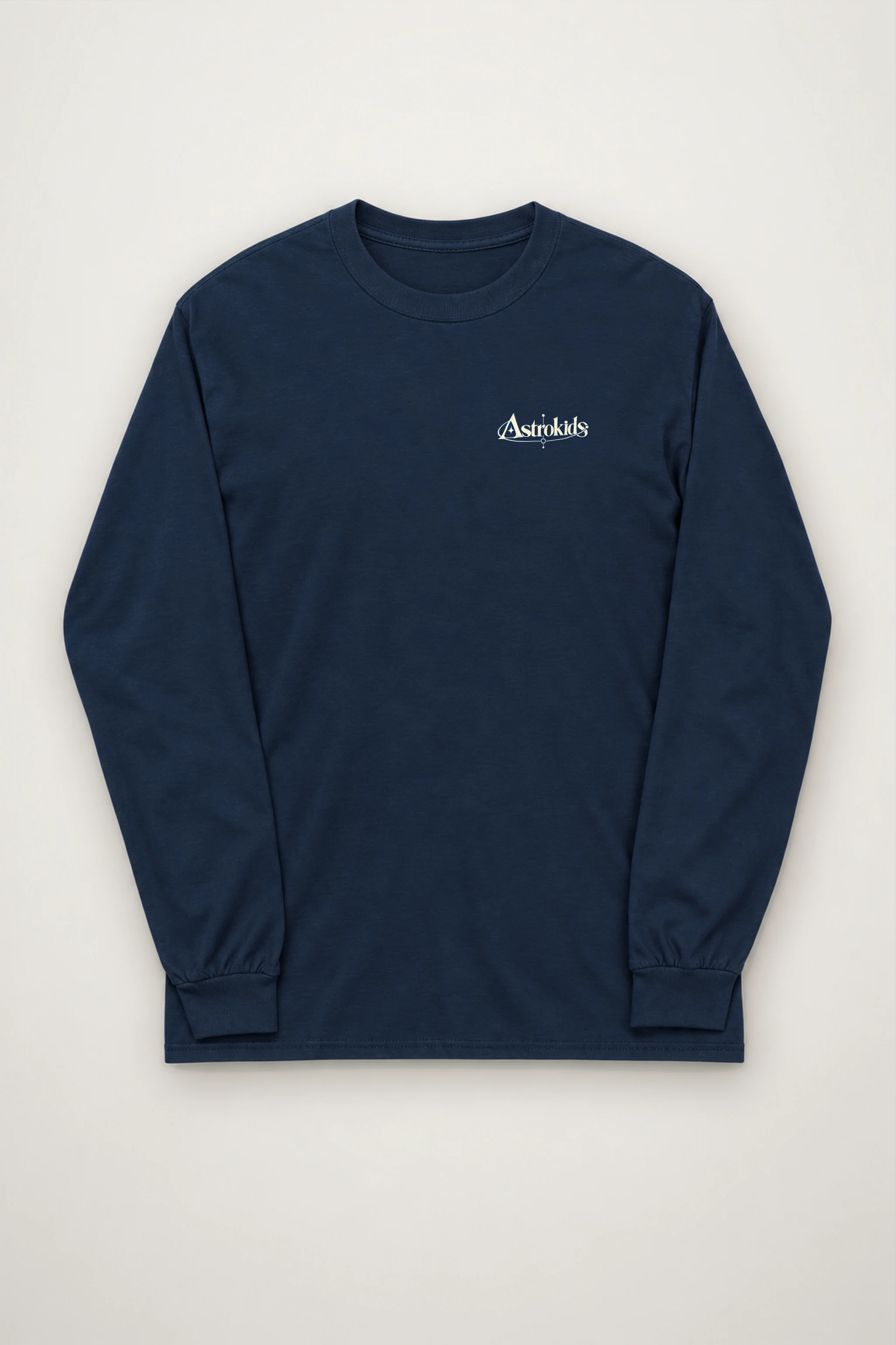 "Cratered Moon Illustration" Unisex Longsleeve T-shirt