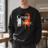 "Create Evolve" Heavy Blend Unisex Crewneck Sweatshirt | Gildan 18000