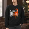 "Create Evolve" Heavy Blend Unisex Crewneck Sweatshirt