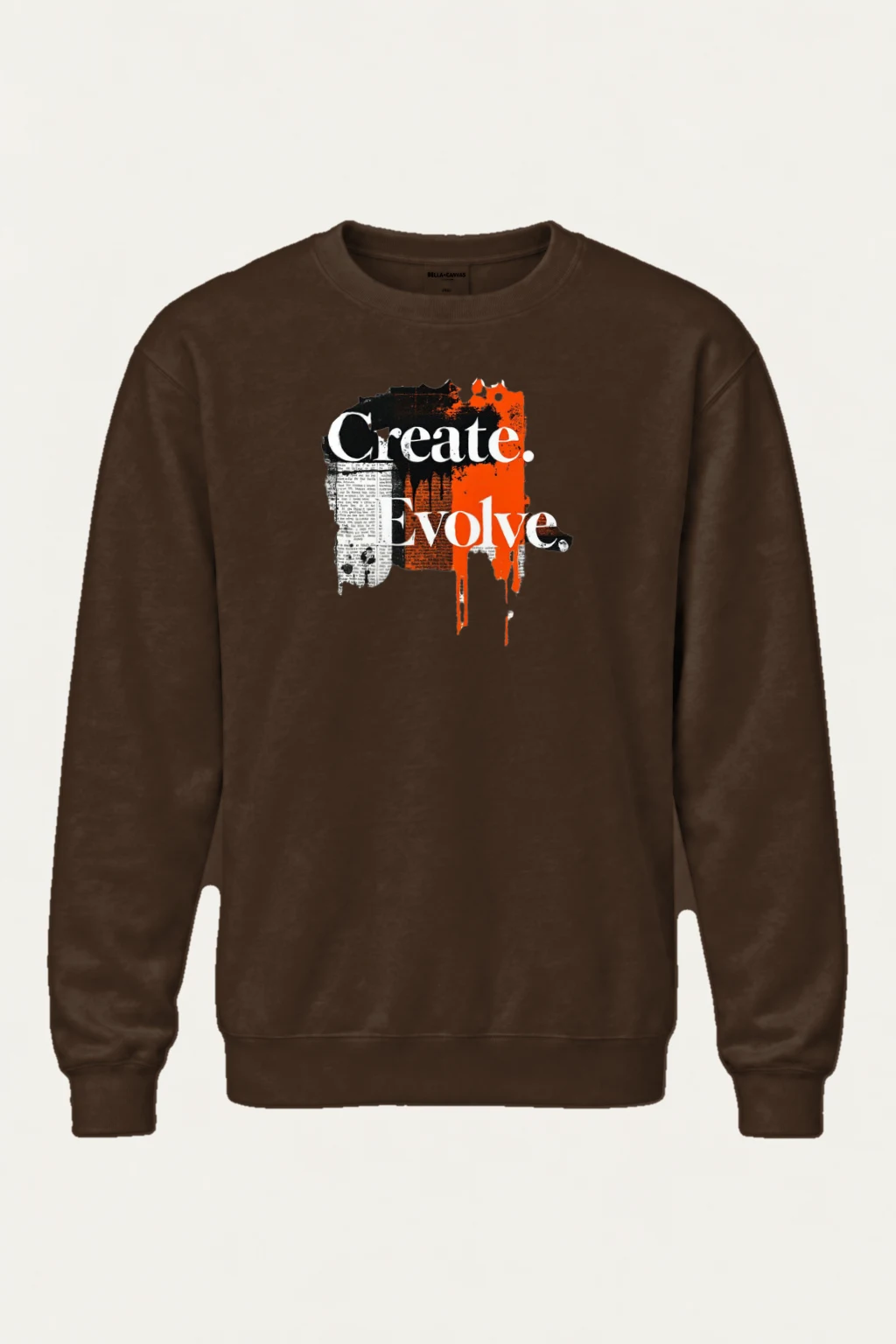 "Create Evolve" Heavy Blend Unisex Crewneck Sweatshirt | Gildan 18000