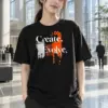 "Create Evolve" Heavyweight Unisex Crewneck T-shirt | Gildan 5000
