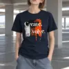 "Create Evolve" Heavyweight Unisex Crewneck T-shirt