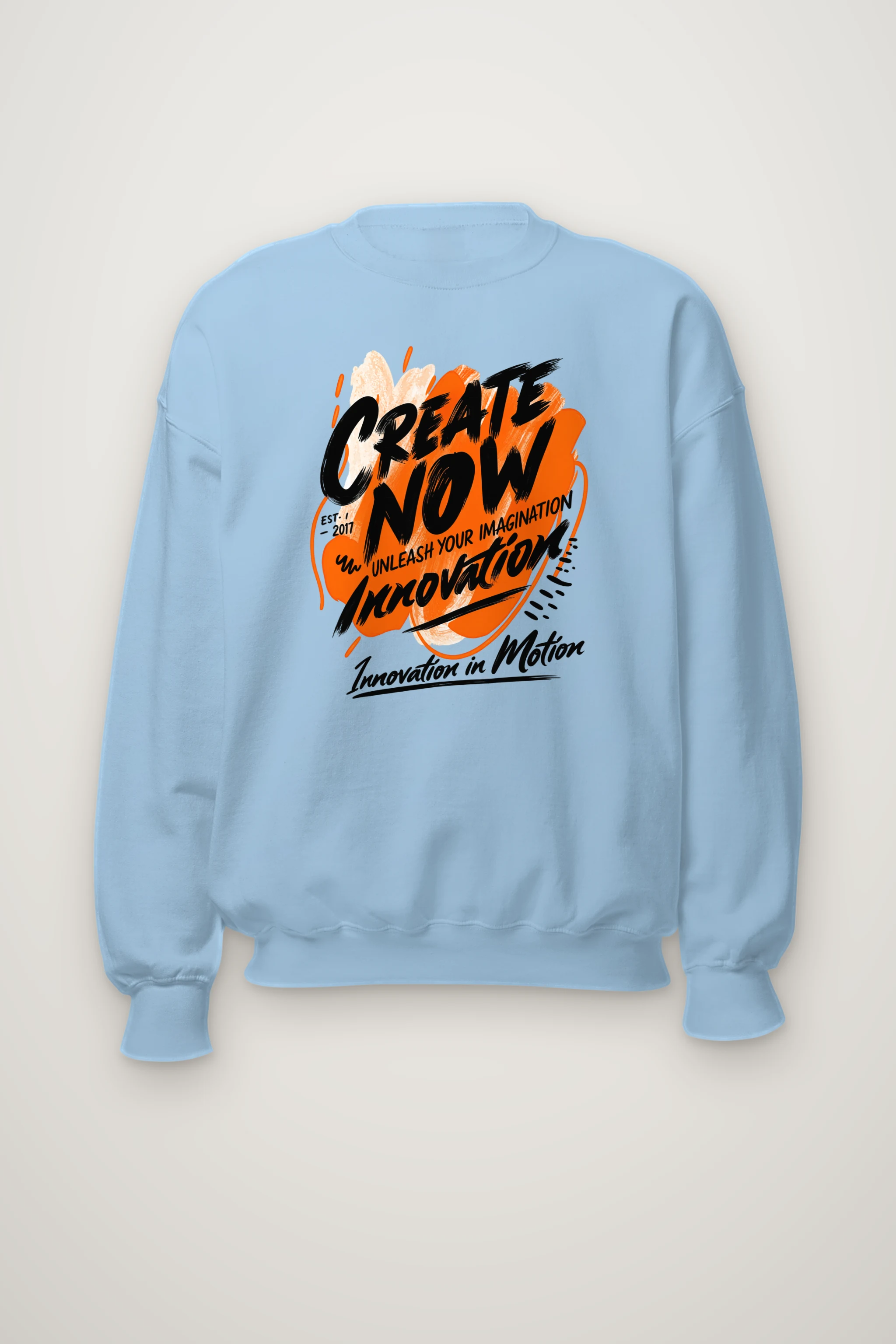 "Create Now" Heavy Blend Unisex Crewneck Sweatshirt