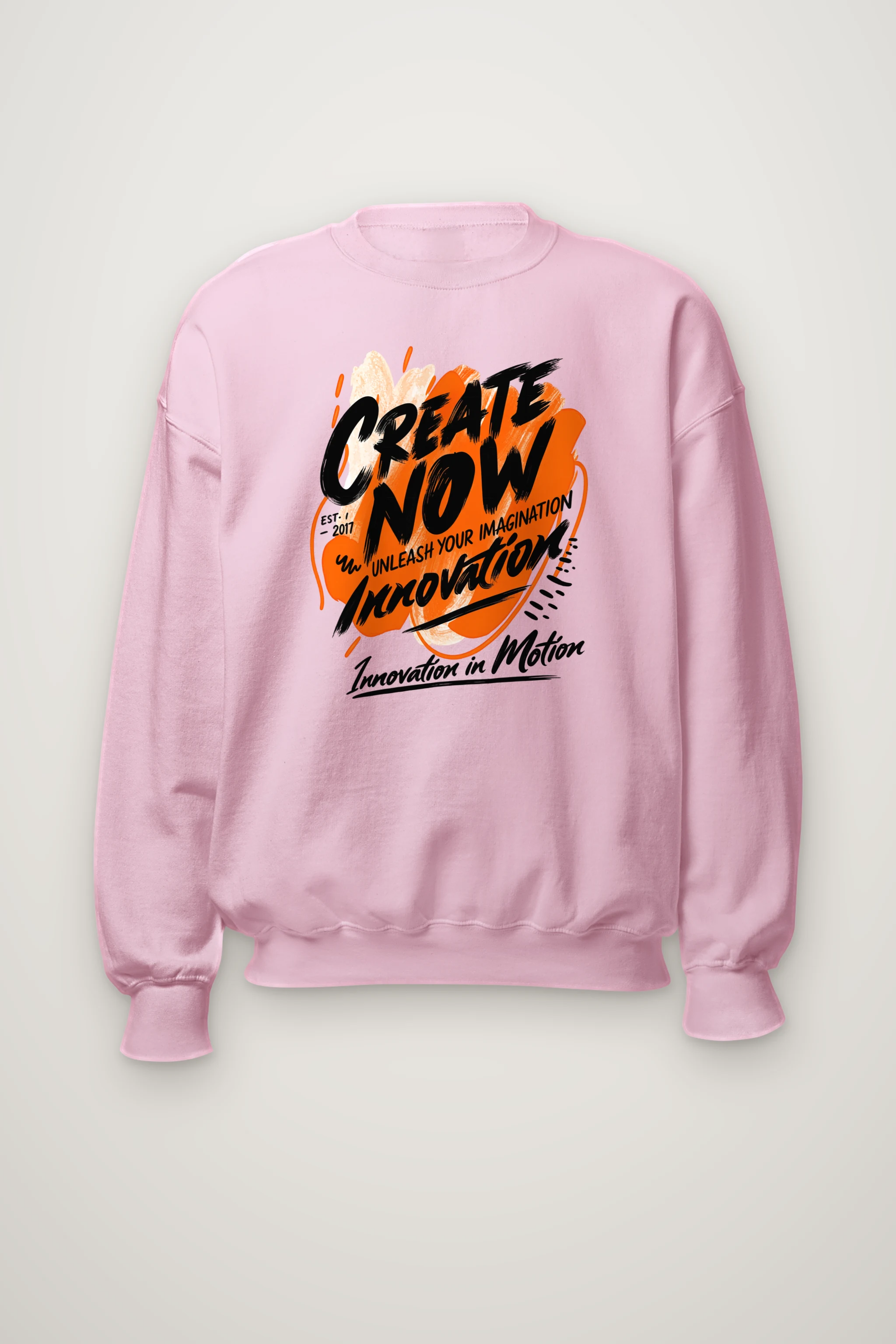 "Create Now" Heavy Blend Unisex Crewneck Sweatshirt