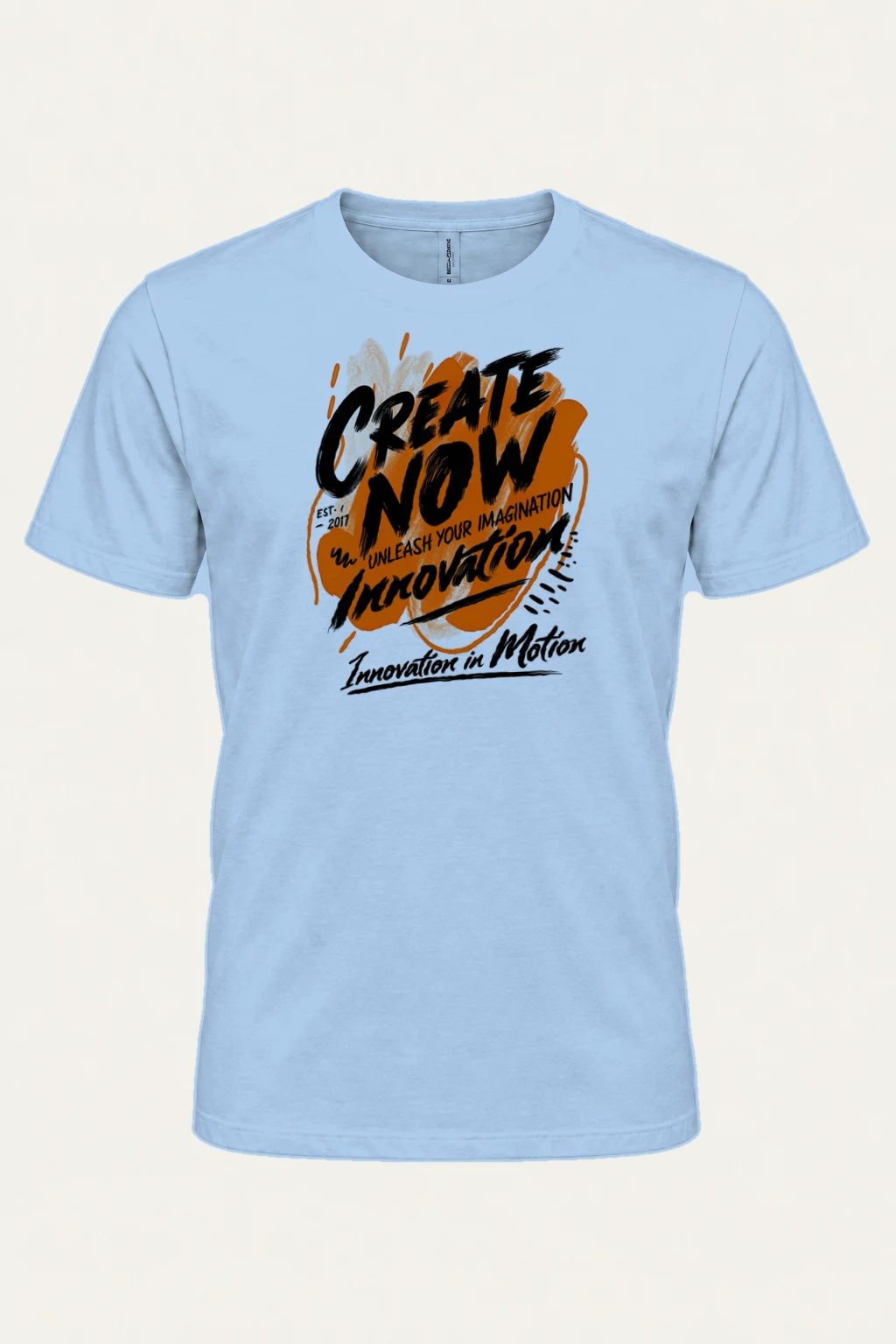 "Create Now" Heavyweight Unisex Crewneck T-shirt | Gildan 5000