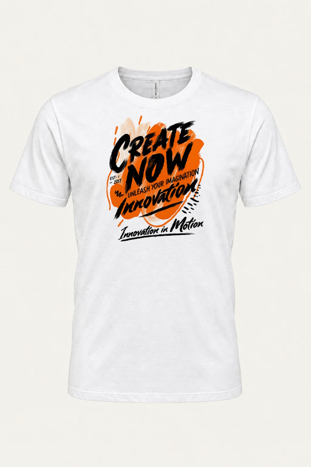 "Create Now" Heavyweight Unisex Crewneck T-shirt | Gildan 5000