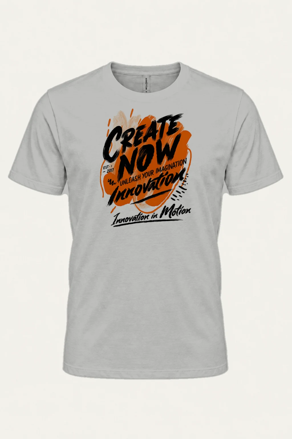 "Create Now" Heavyweight Unisex Crewneck T-shirt | Gildan 5000