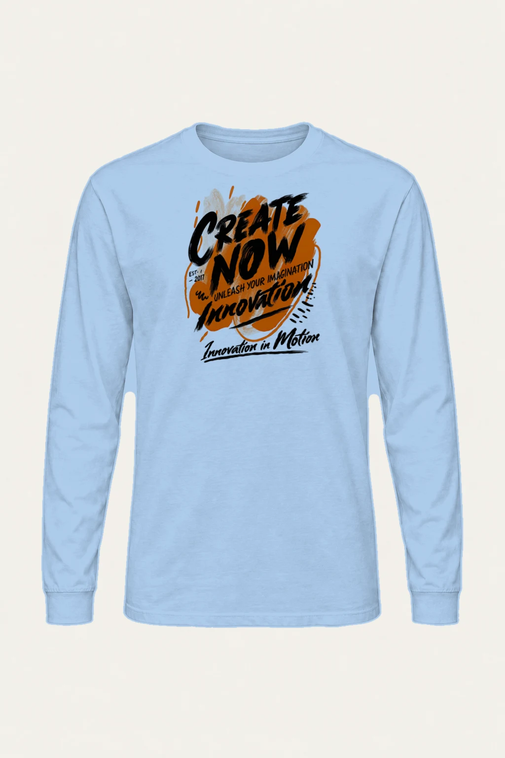 "Create Now" Unisex Longsleeve T-shirt | Gildan 2400