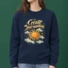 "Create Your Sunshine" Heavy Blend Unisex Crewneck Sweatshirt