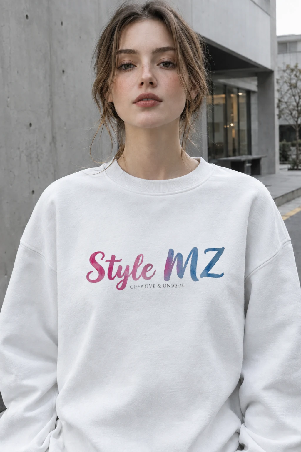 "Creative & Unique" Heavy Blend Unisex Crewneck Sweatshirt | Gildan 18000