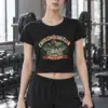 "Creek Crossing Club" Women's Crop Tee
