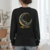 "Crescent Astronaut" Unisex Longsleeve T-shirt