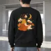 "Crescent Garden Woman" Heavy Blend Unisex Crewneck Sweatshirt