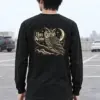 "Crescent Owl" Unisex Longsleeve T-shirt