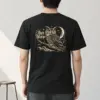 "Crescent Sentinel" Heavyweight Unisex Crewneck T-shirt